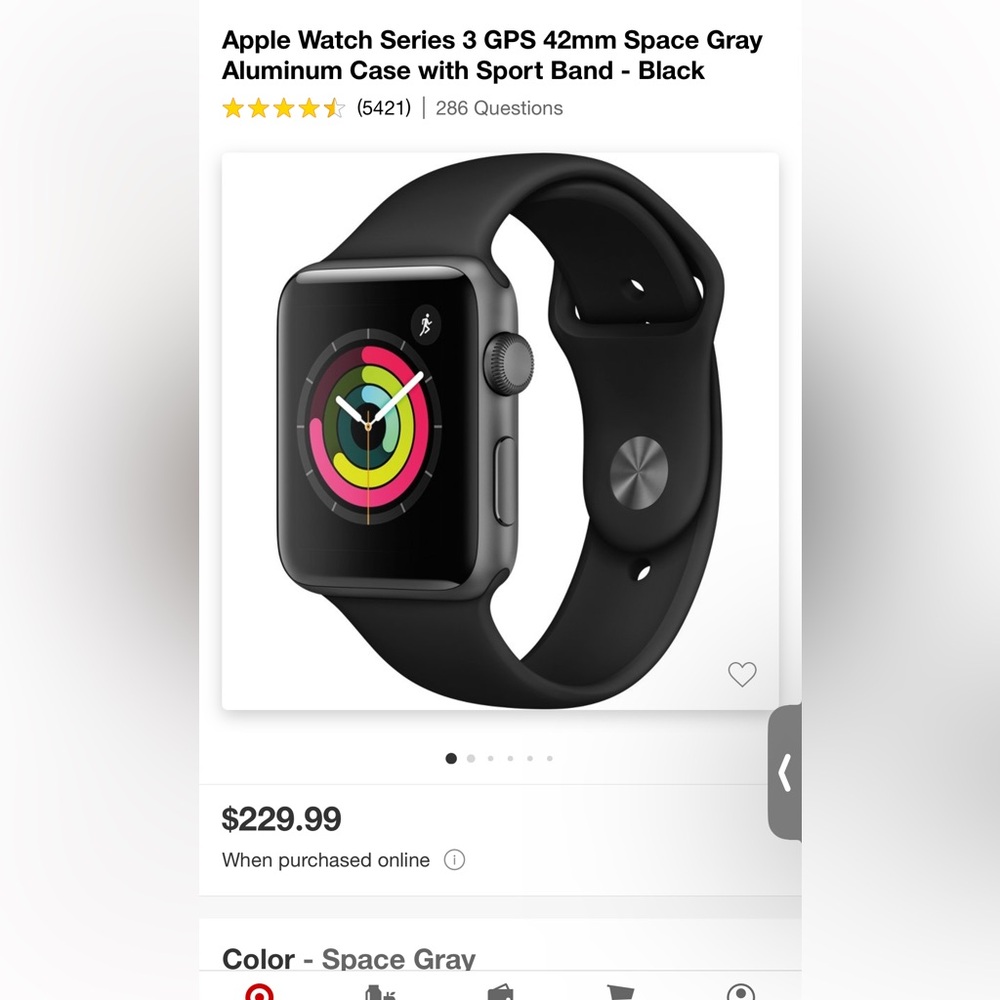 Apple Watch 42mm Series 3